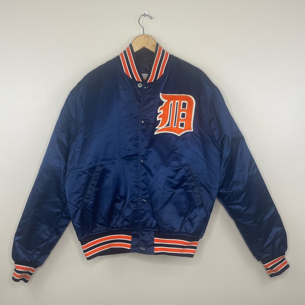 Detroit Tigers Vintage Satin Starter Jacket